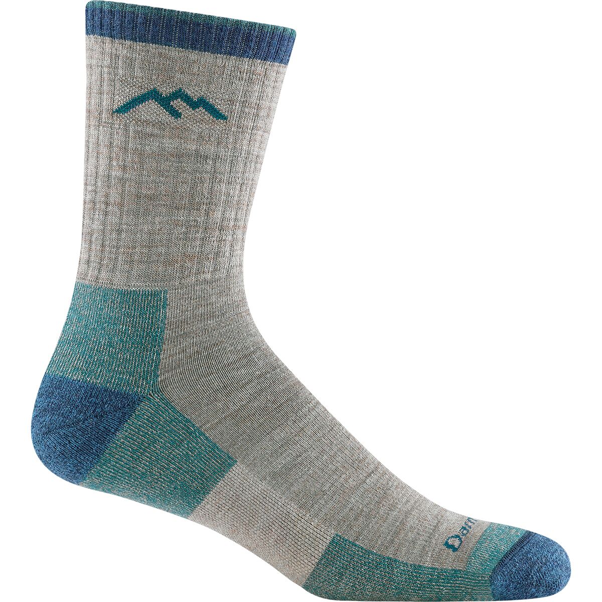 Image of Darn Tough Hiker Micro Crew Cushion Sock Rye, L