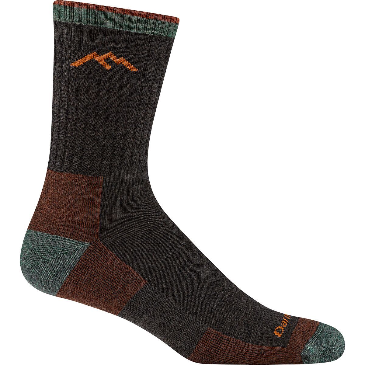Image of Darn Tough Hiker Micro Crew Cushion Sock Walnut, XL