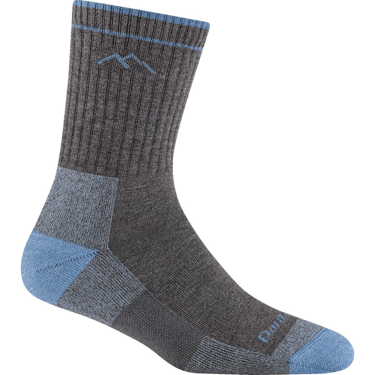 Image of Darn Tough Hiker Coolmax Micro Crew Cushion Socks - Women's Gray, M