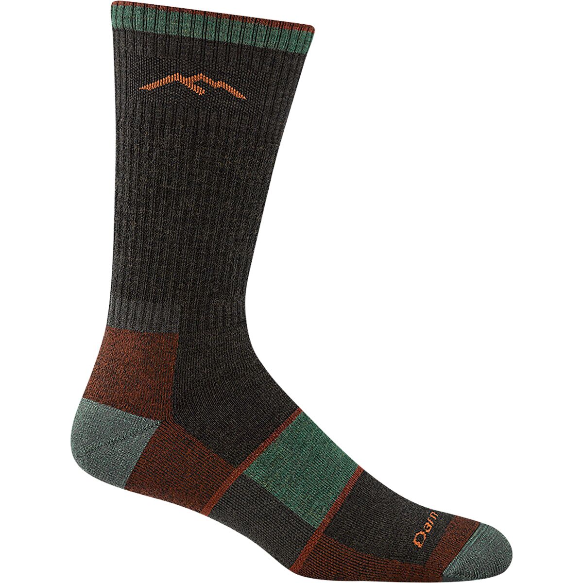 Image of Darn Tough Hiker Boot Full Cushion Sock - Men's Walnut, L
