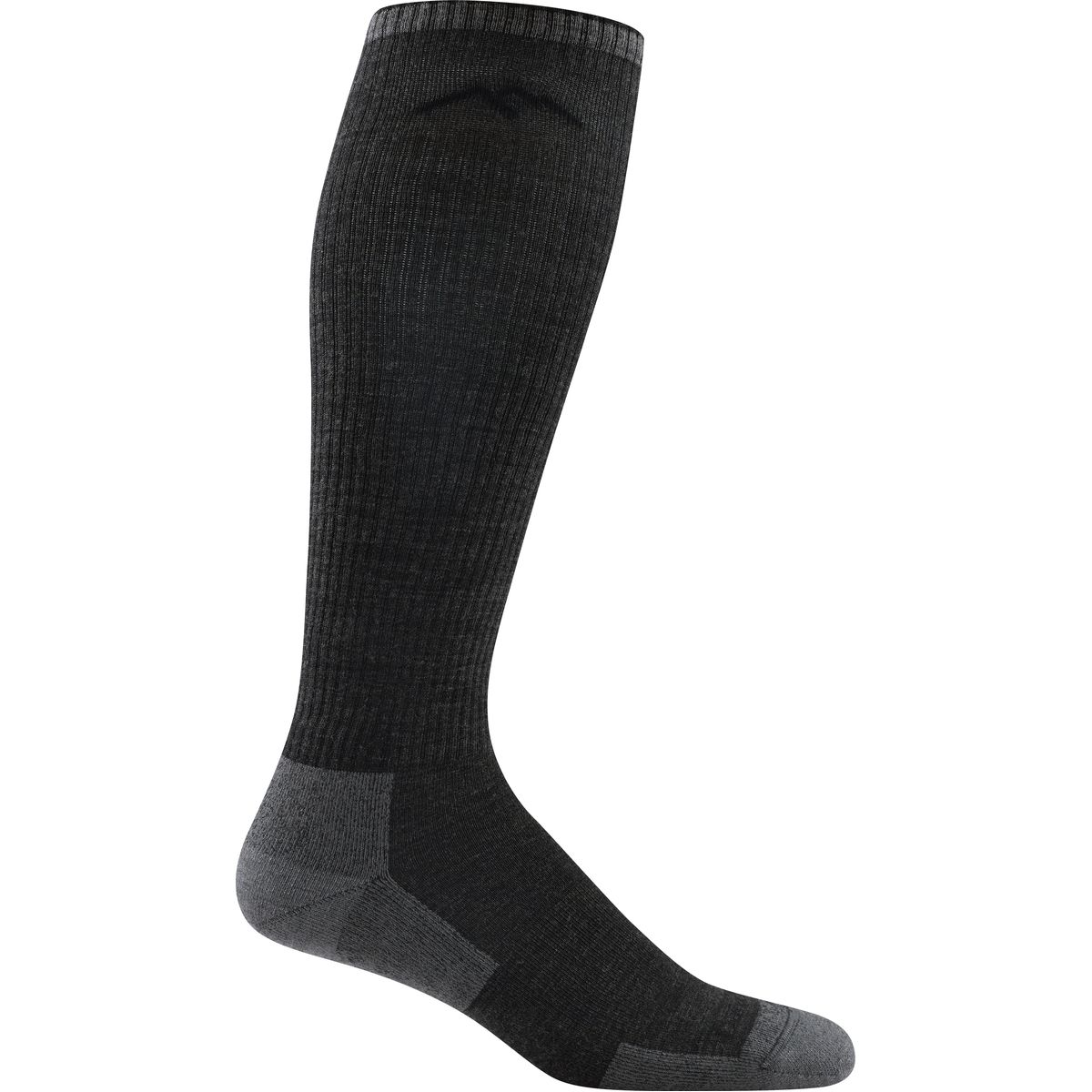 Image of Darn Tough Westerner OTC Light Cushion Sock - Men's Charcoal, M