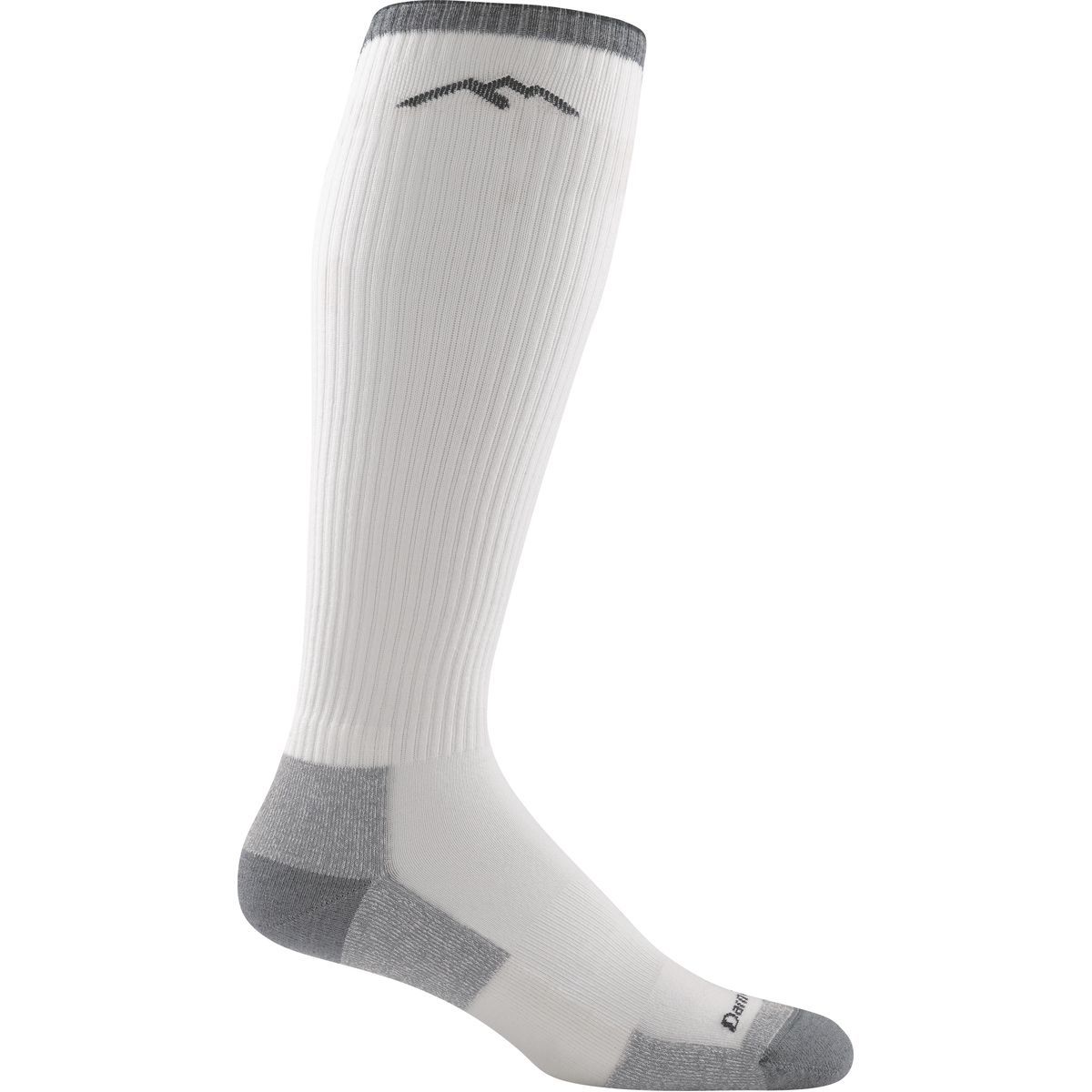 Image of Darn Tough Westerner OTC Light Cushion Sock - Men's White, L