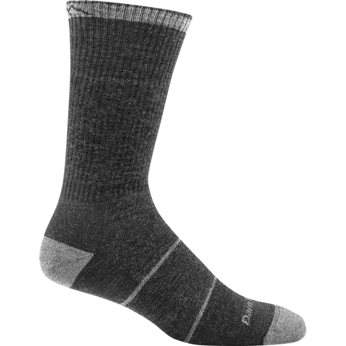 Image of Darn Tough William Jarvis Boot Full Cushion Sock - Men's Gravel, M