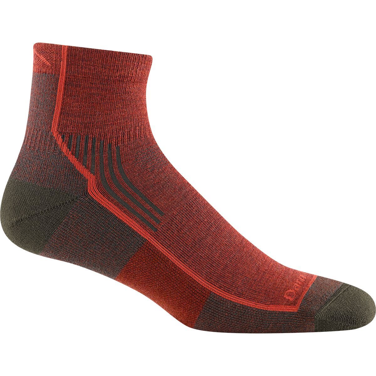 Image of Darn Tough Hiker 1/4 Cushion Sock - Men's Chestnut, L