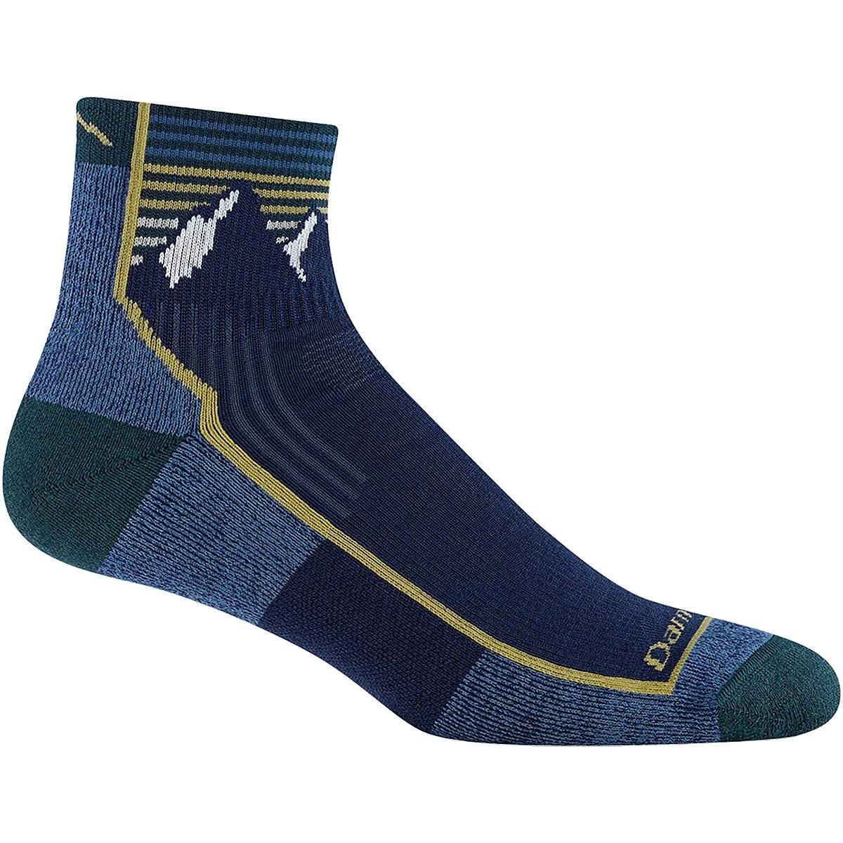 Image of Darn Tough Hiker 1/4 Cushion Sock - Men's Mountain Lake, XL
