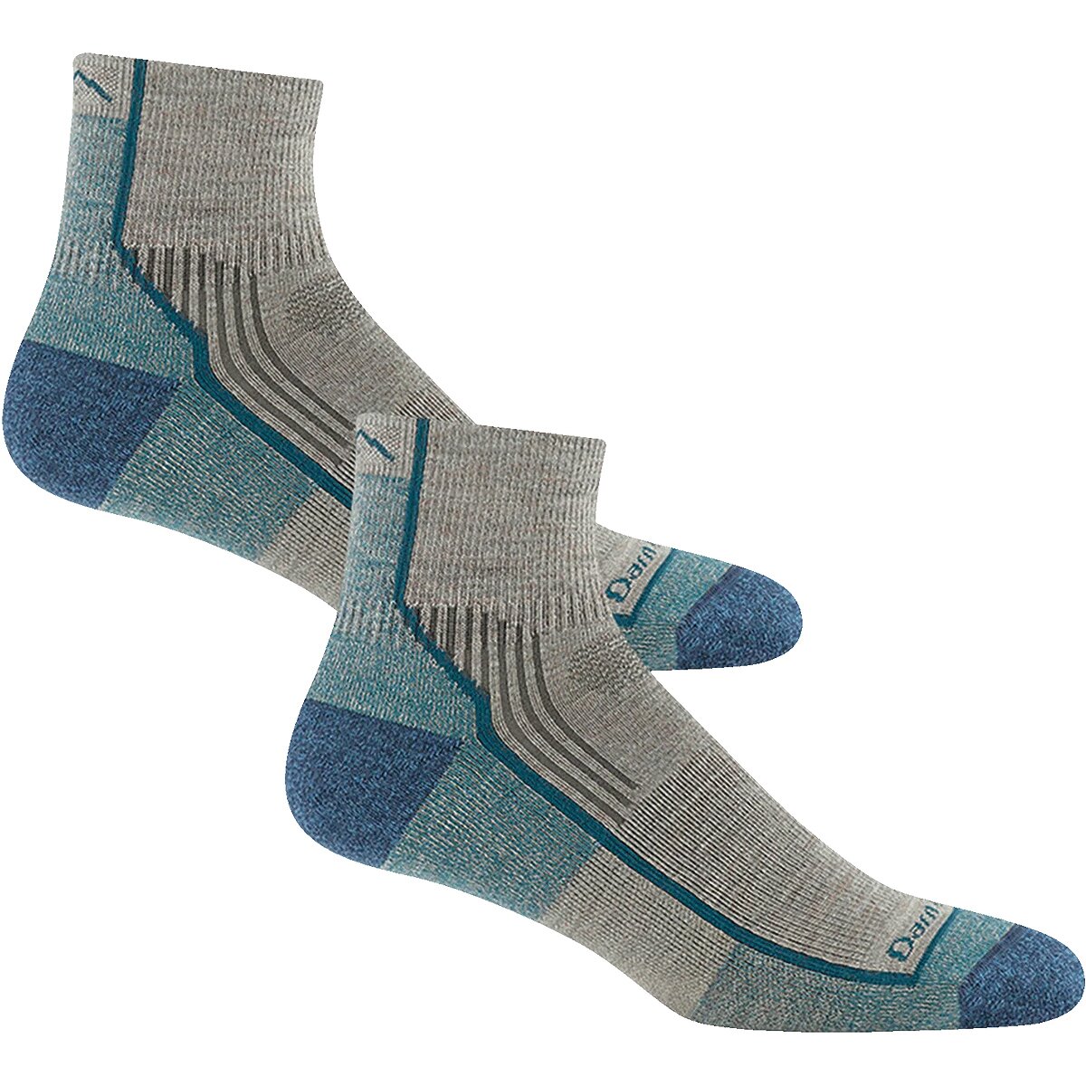 Image of Darn Tough Hiker 1/4 Cushion Sock - Men's Rye, XL