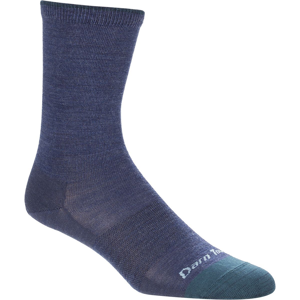 Image of Darn Tough Solid Basic Light Crew Sock - Women's Denim, L