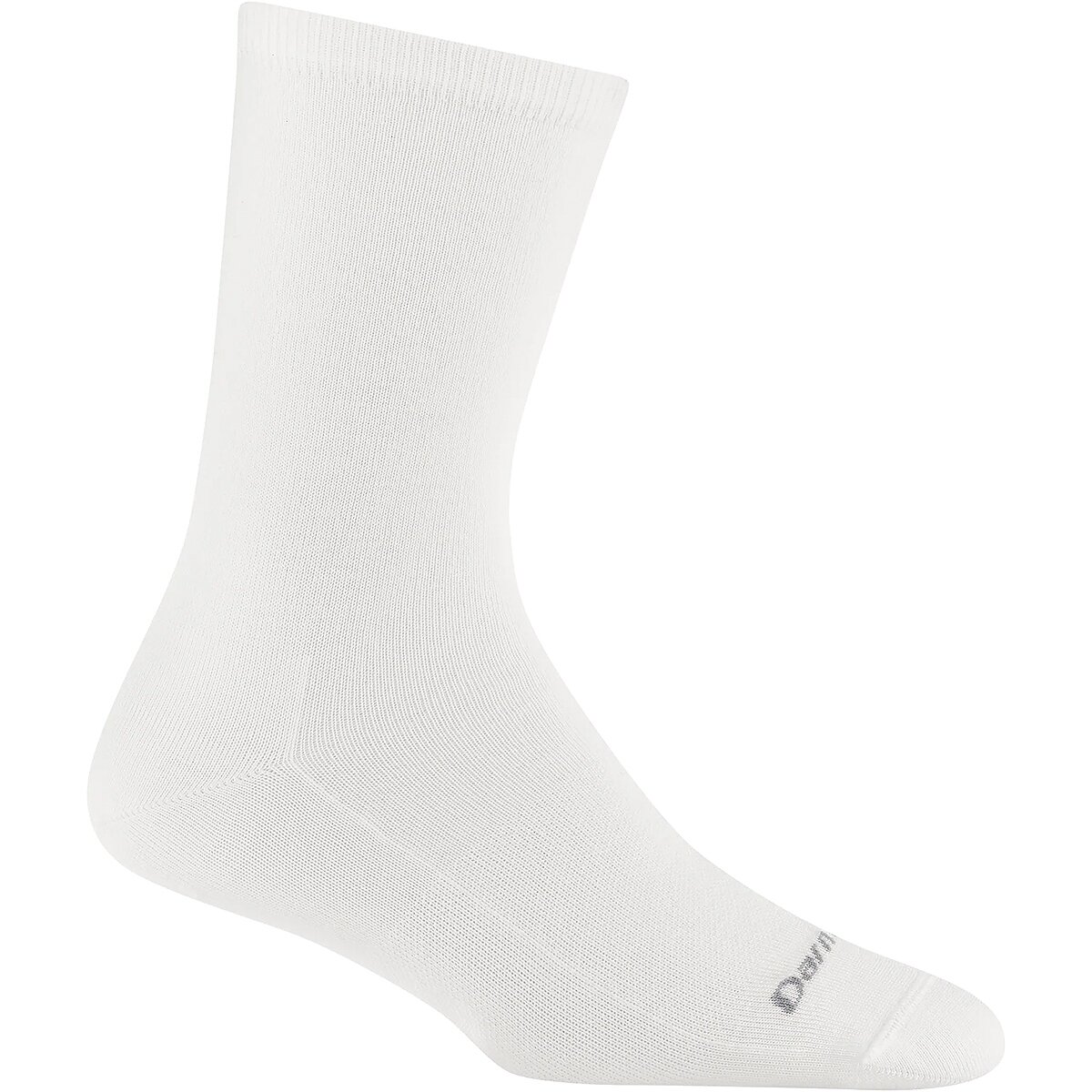 Image of Darn Tough Solid Basic Light Crew Sock - Women's White, M