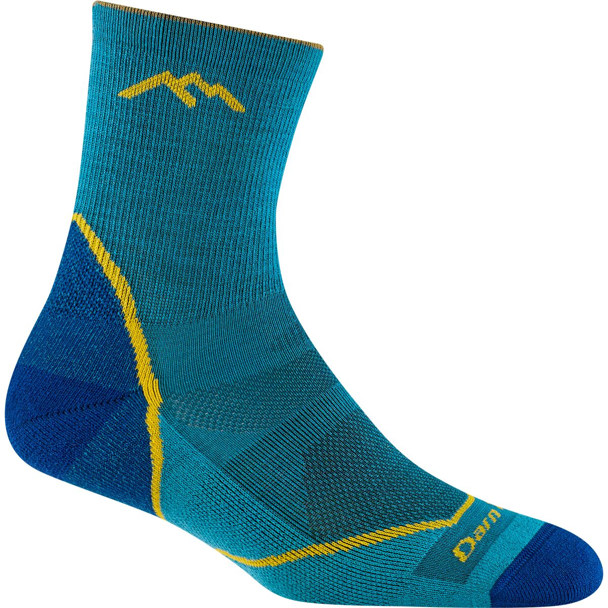 Image of Darn Tough Light Hiker Jr Micro Crew Light Cushion Hiking Sock - Boys' Cascade, L