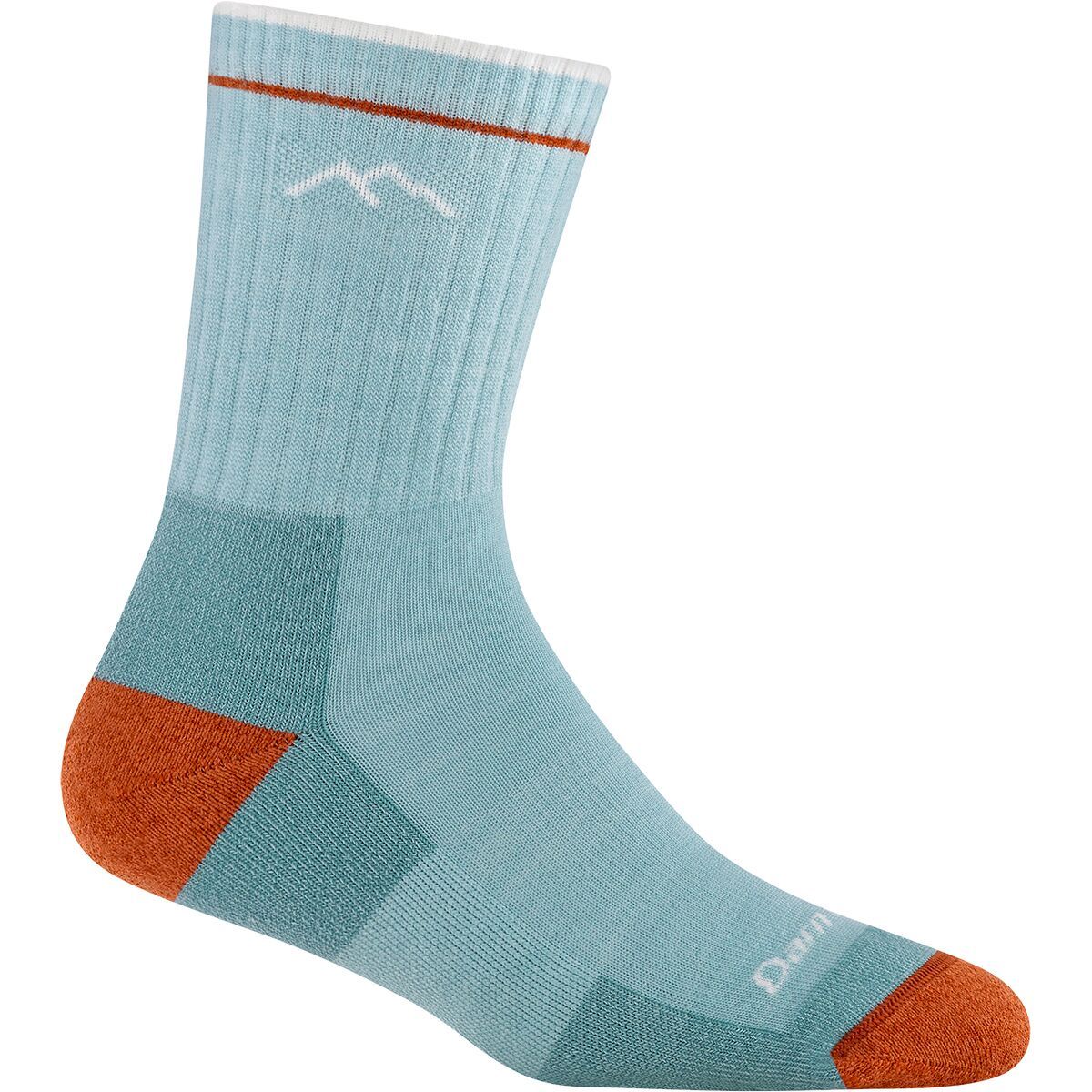 Image of Darn Tough Hiker Micro Crew Cushion Sock - Women's Glacier, M