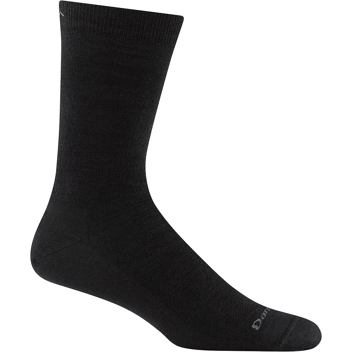 Image of Darn Tough Solid Crew Lightweight Sock Solid Black, L