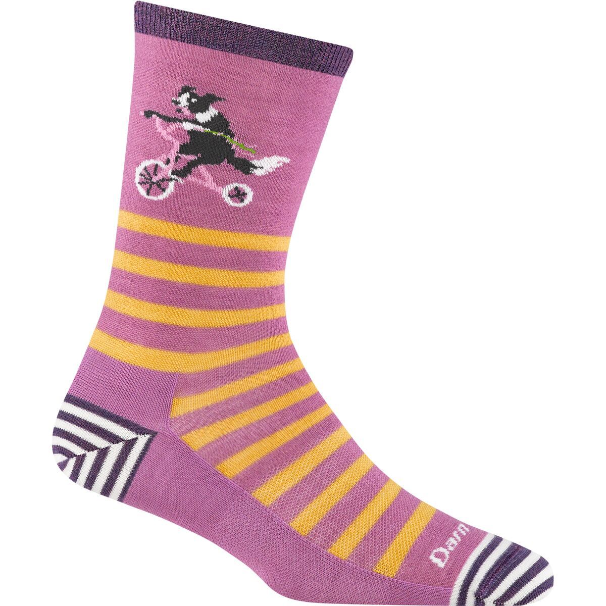 Image of Darn Tough Animal Haus Crew Lightweight Sock - Women's Lilac, L