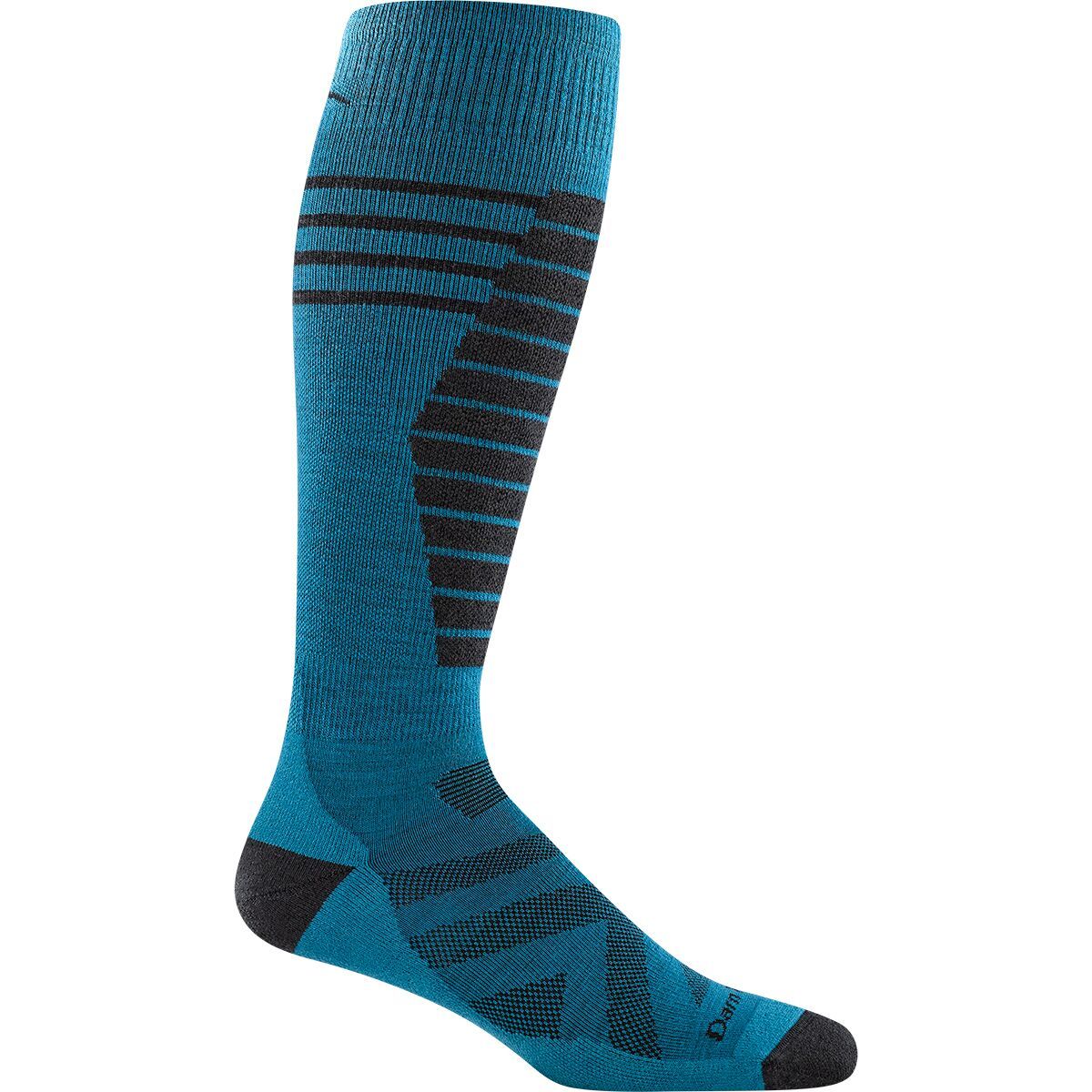 Darn Tough Edge OTC Midweight Sock + Cushion + Padded Shin - Men's Cascade, XL