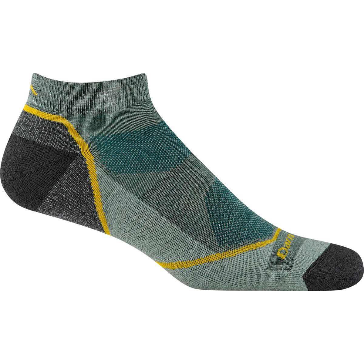Image of Darn Tough Light Hiker No-Show Lightweight Cushion Sock Seafoam, M