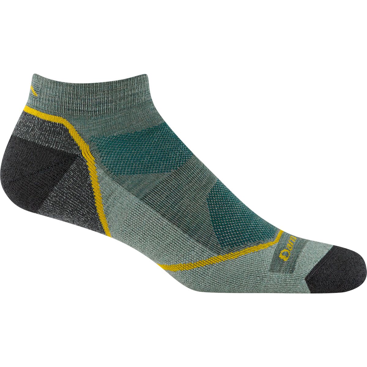 Image of Darn Tough Light Hiker No-Show Lightweight Cushion Sock Seafoam, M