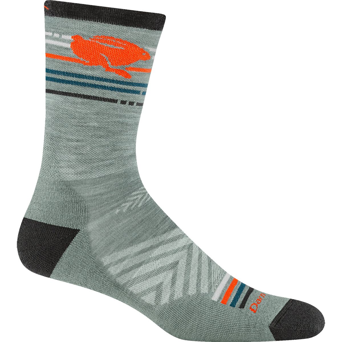 Image of Darn Tough Pacer Micro Crew Ultra-Lightweight Cushion Sock Seafoam, L
