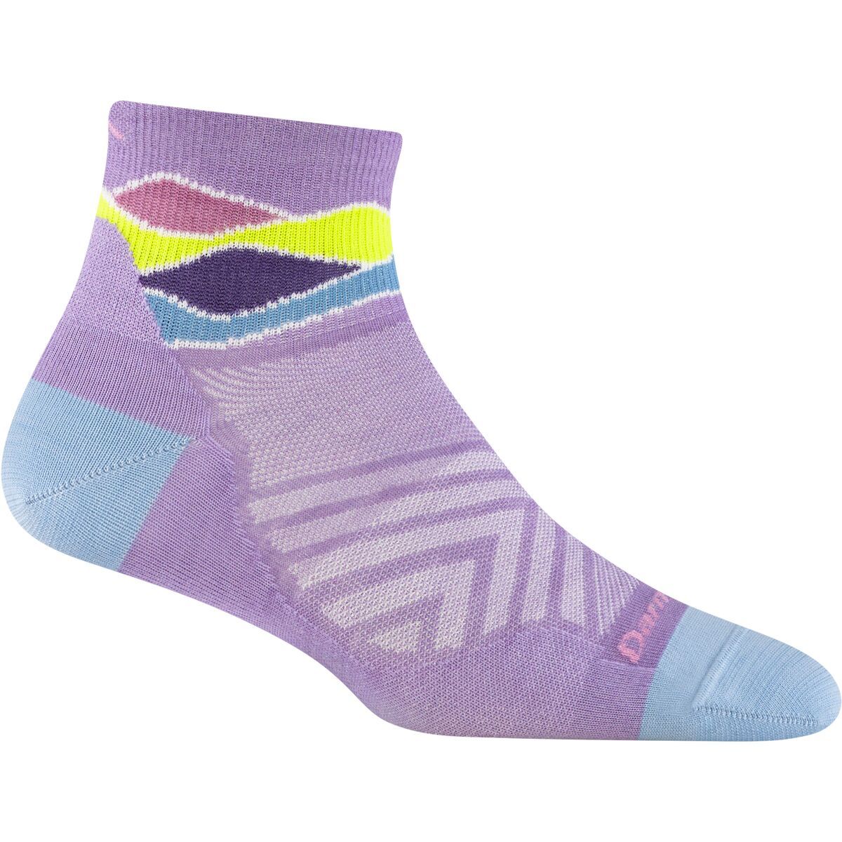 Image of Darn Tough Run 1/4 Ultra-Lightweight Sock - Women's Lavender, L