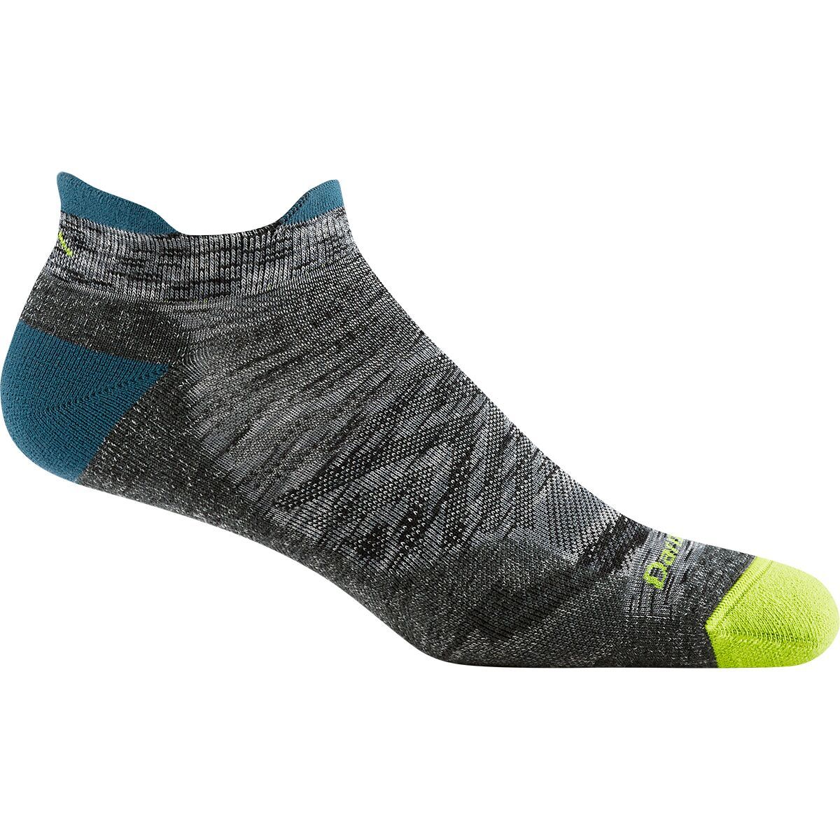 Image of Darn Tough Run No-Show Tab Ultra-Lightweight Cushion Sock Comet, XL