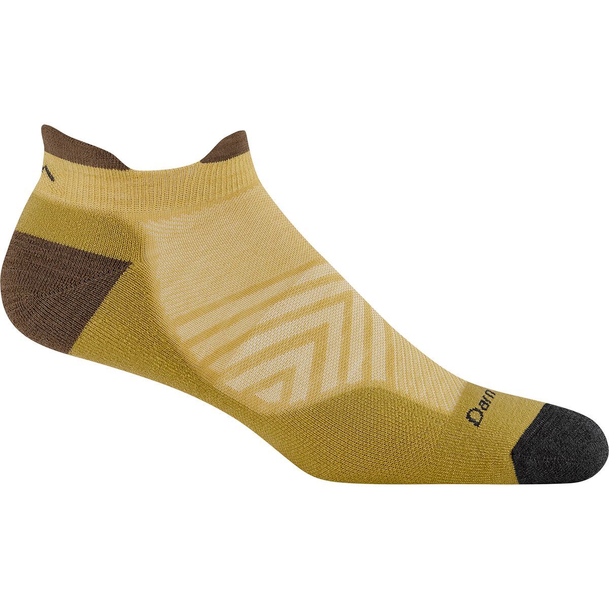 Image of Darn Tough Run No-Show Tab Ultra-Lightweight Cushion Sock Sandstone, L