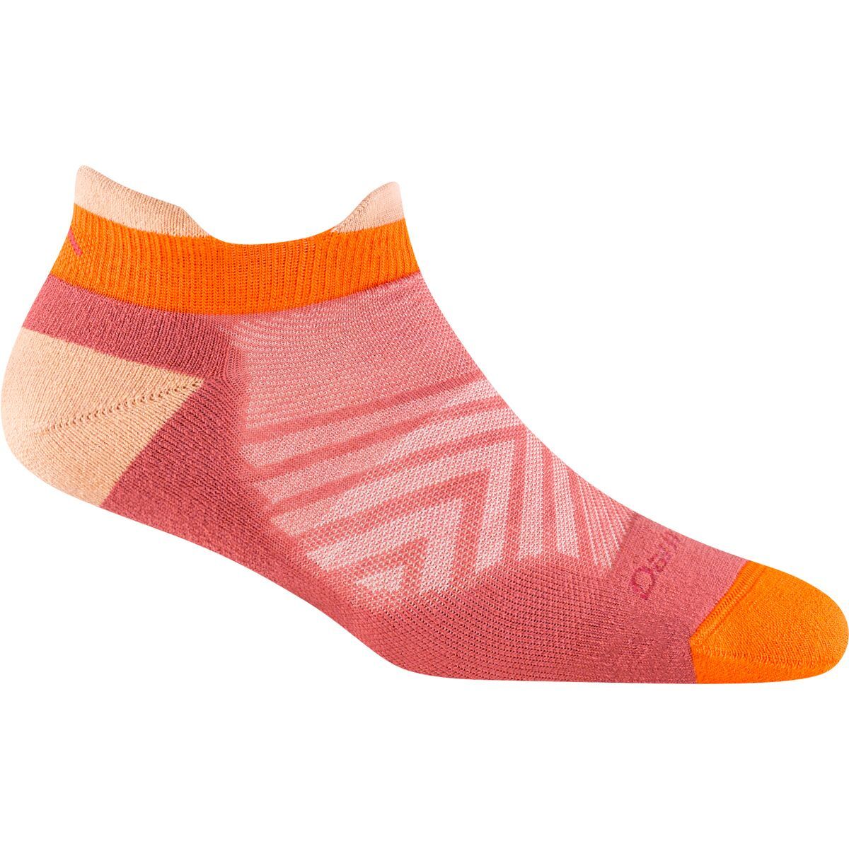 Image of Darn Tough Run No-Show Tab Ultra-Lightweight Cushion Sock - Women's Canyon, M