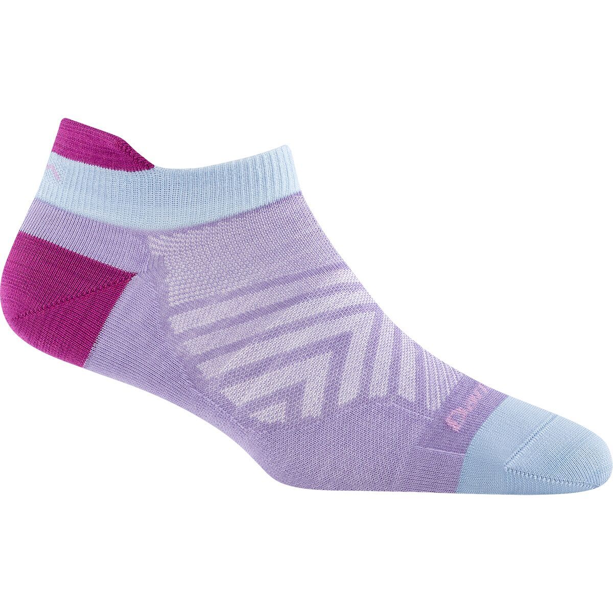 Image of Darn Tough Run No-Show Tab Ultra-Lightweight Sock - Women's Lavender, M