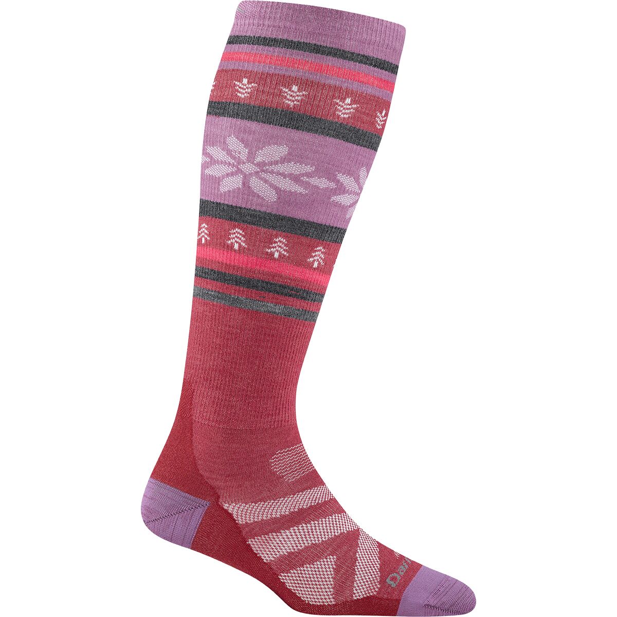 Image of Darn Tough Alpine OTC Lightweight Sock - Women's Cranberry, M