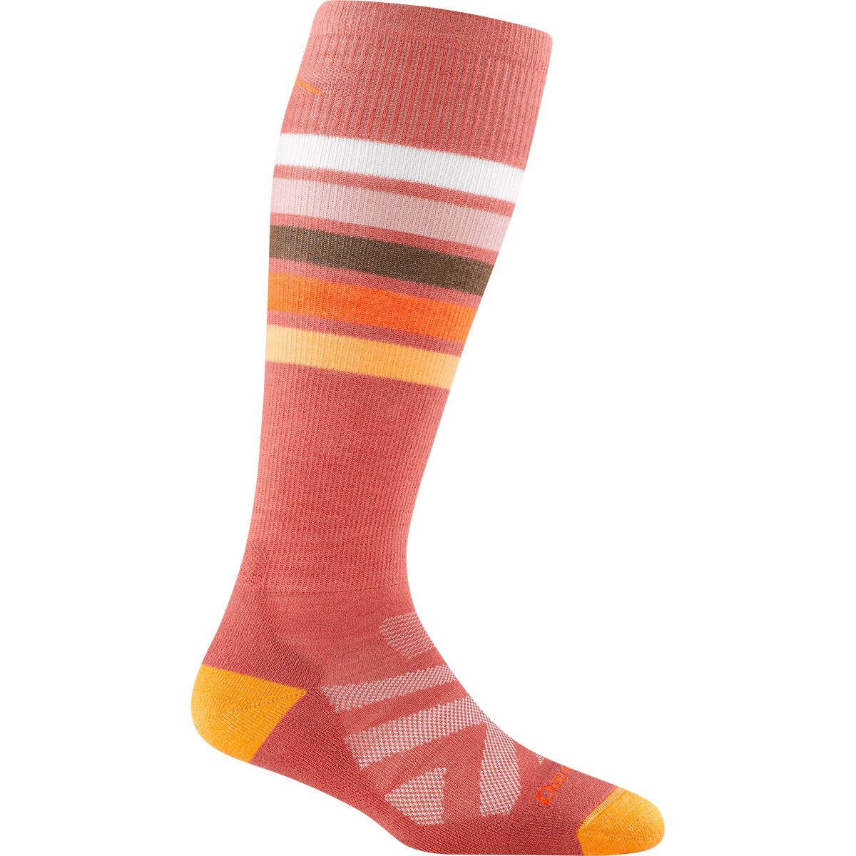 Image of Darn Tough Snowburst OTC Midweight Cushion Sock - Women's Canyon, M