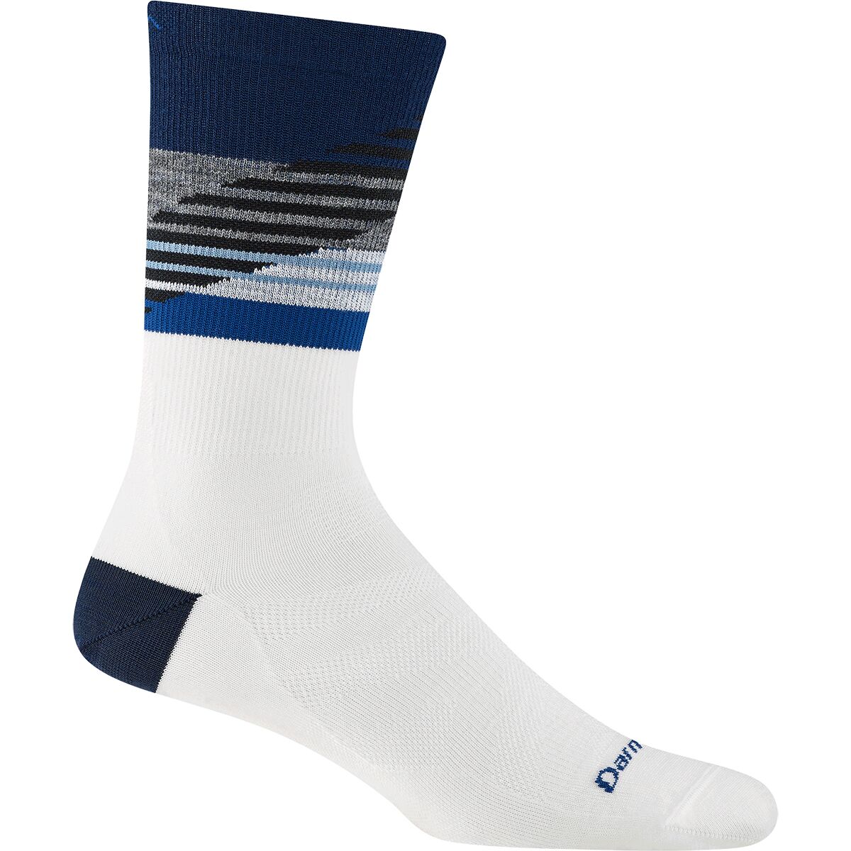 Image of Darn Tough Lillehammer Nordic Boot Lightweight Sock White, XL
