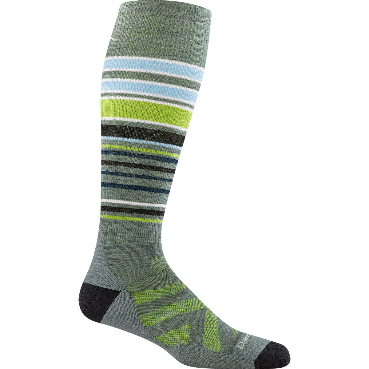 Darn Tough Darn Tough Snowpack OTC Midweight Cushion Sock Seafoam, L