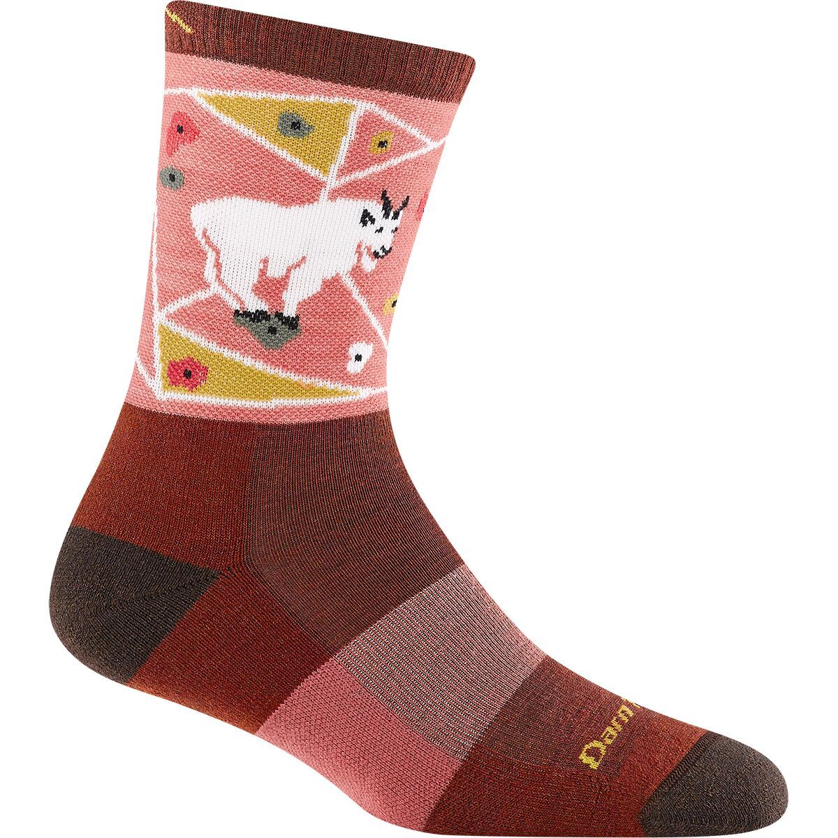 Image of Darn Tough Critter Club Micro Crew Lightweight Cushion Sock - Women's Canyon, M