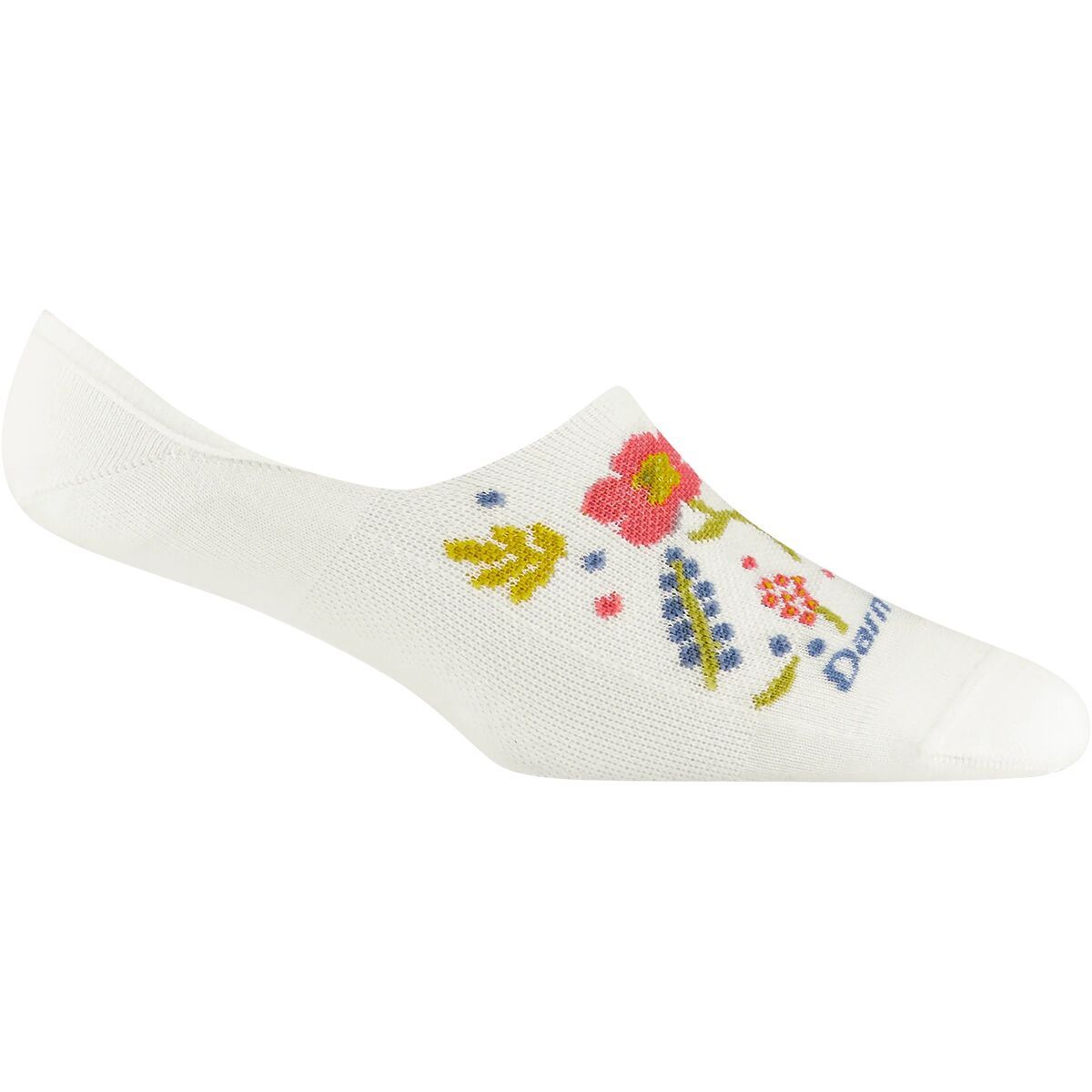 Image of Darn Tough Topless Garden Party No-Show Lightweight Sock - Women's White, L