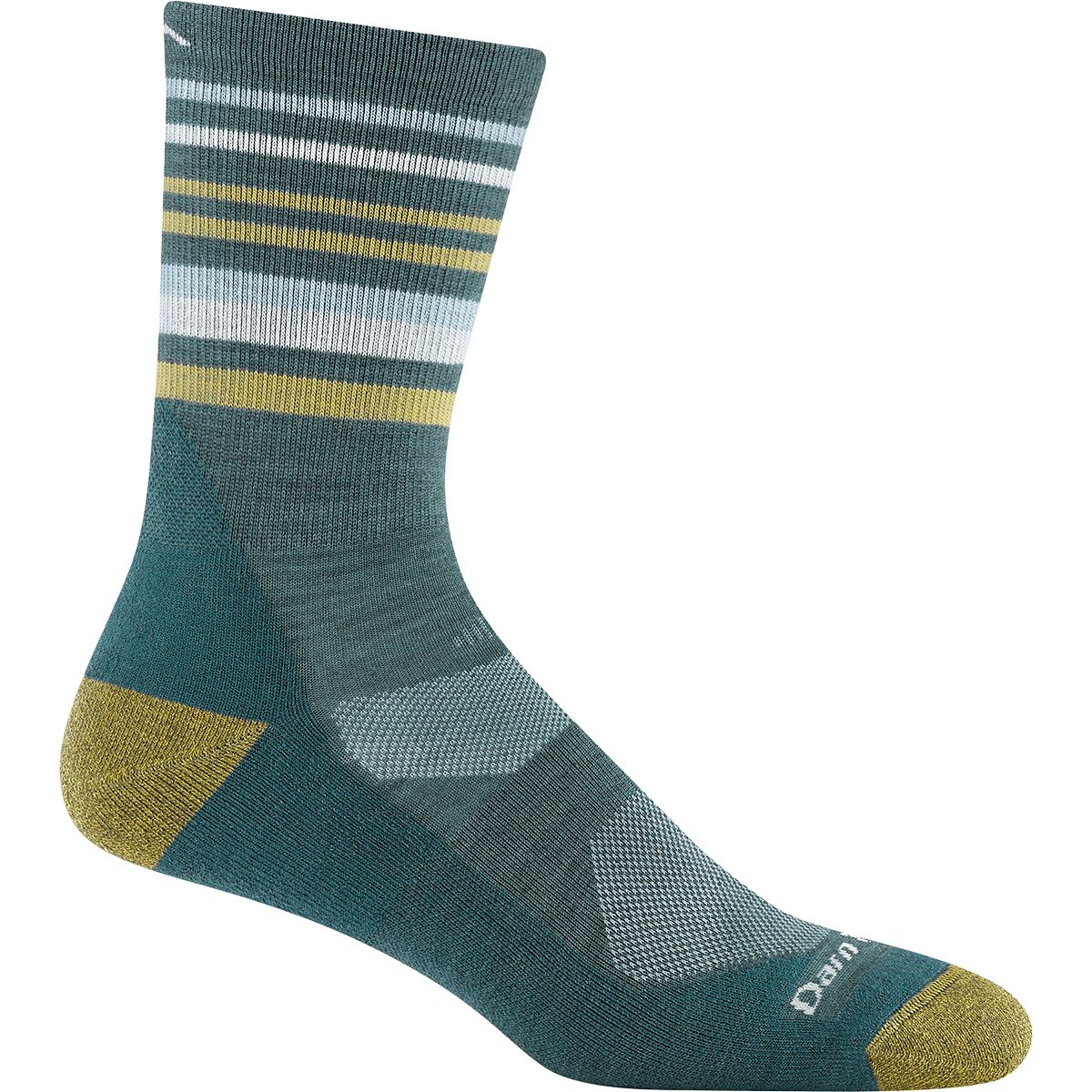 Image of Darn Tough Fastpack Micro Crew Lightweight + Cushion Sock Teal, M