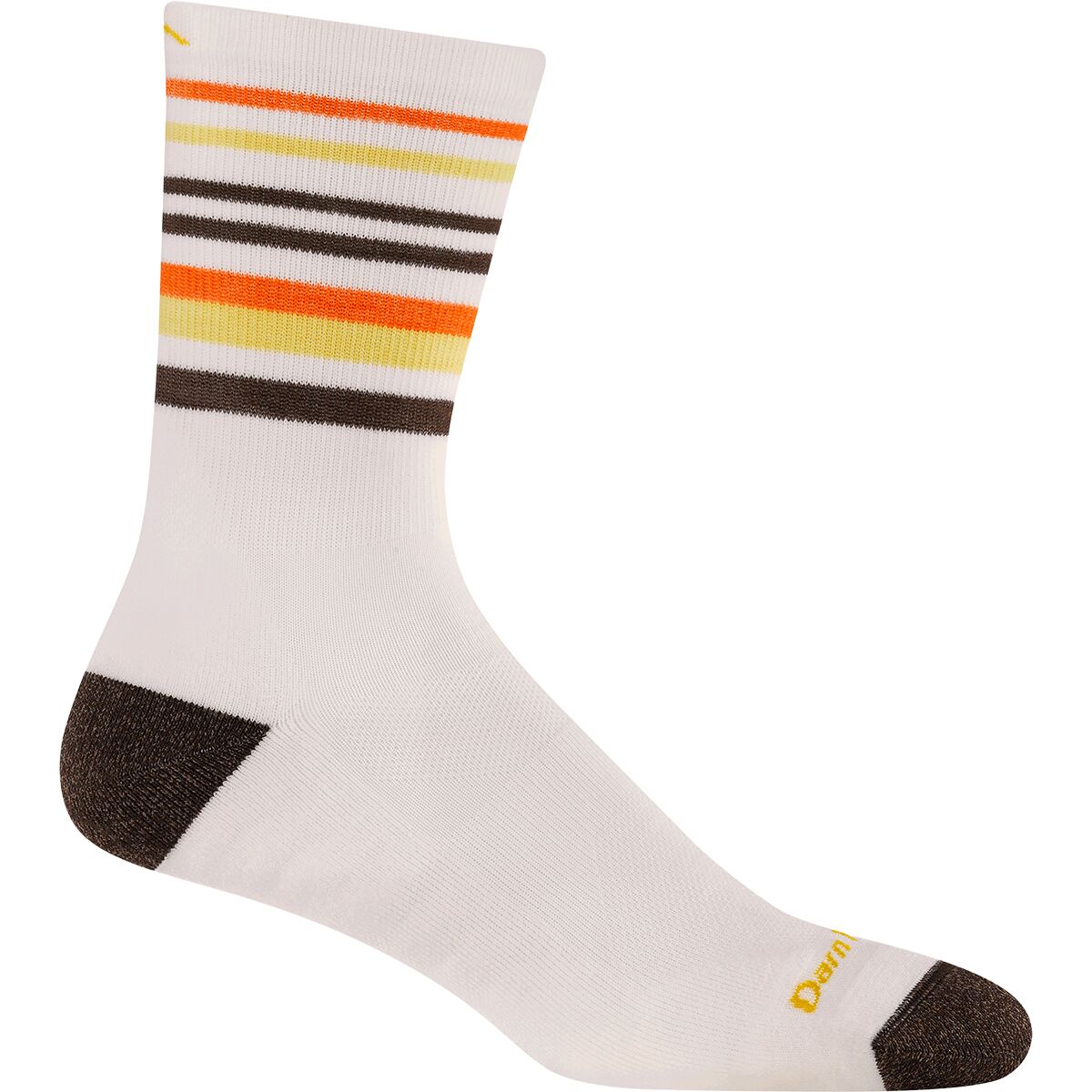 Image of Darn Tough Fastpack Micro Crew Lightweight + Cushion Sock White, M