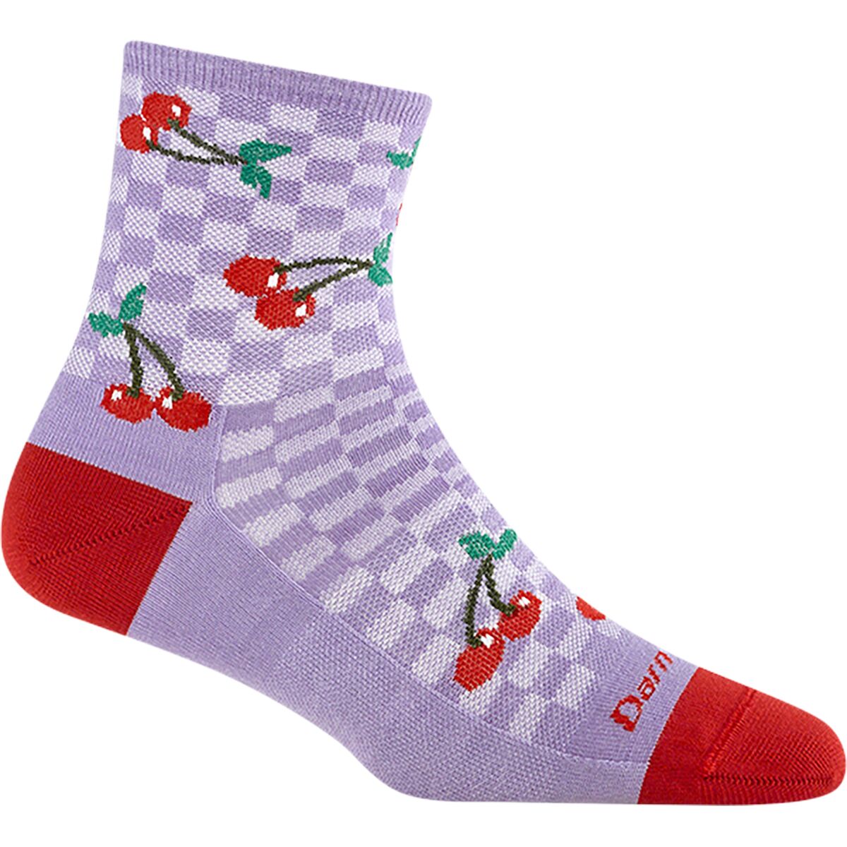 Image of Darn Tough Fruit Stand Shorty Lightweight Sock - Women's Cherry Lavender, S