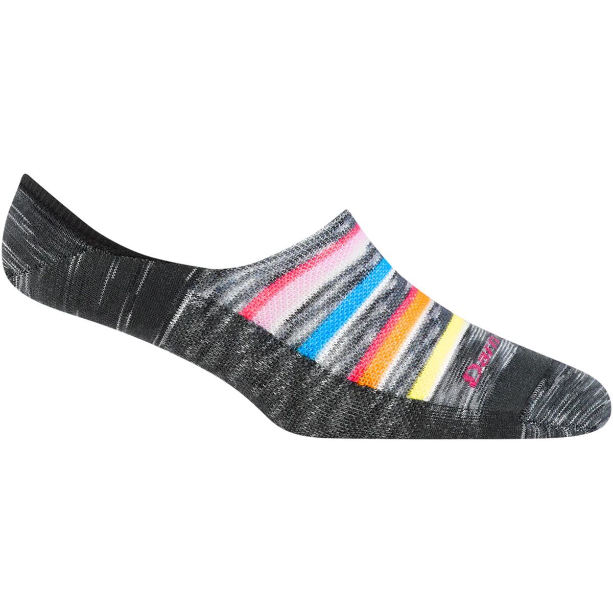 Darn Tough Nova No Show Hidden Lightweight Sock - Women's Space Gray, M