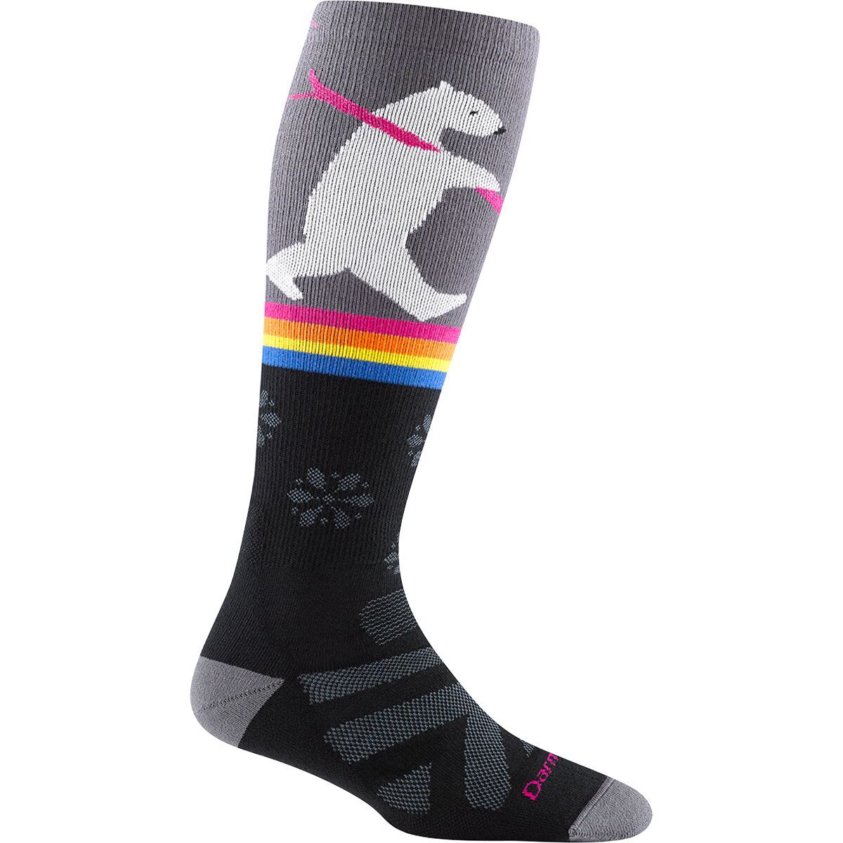 Image of Darn Tough Due North Thermolite OTC Midweight Cushion Sock - Women's Black, L