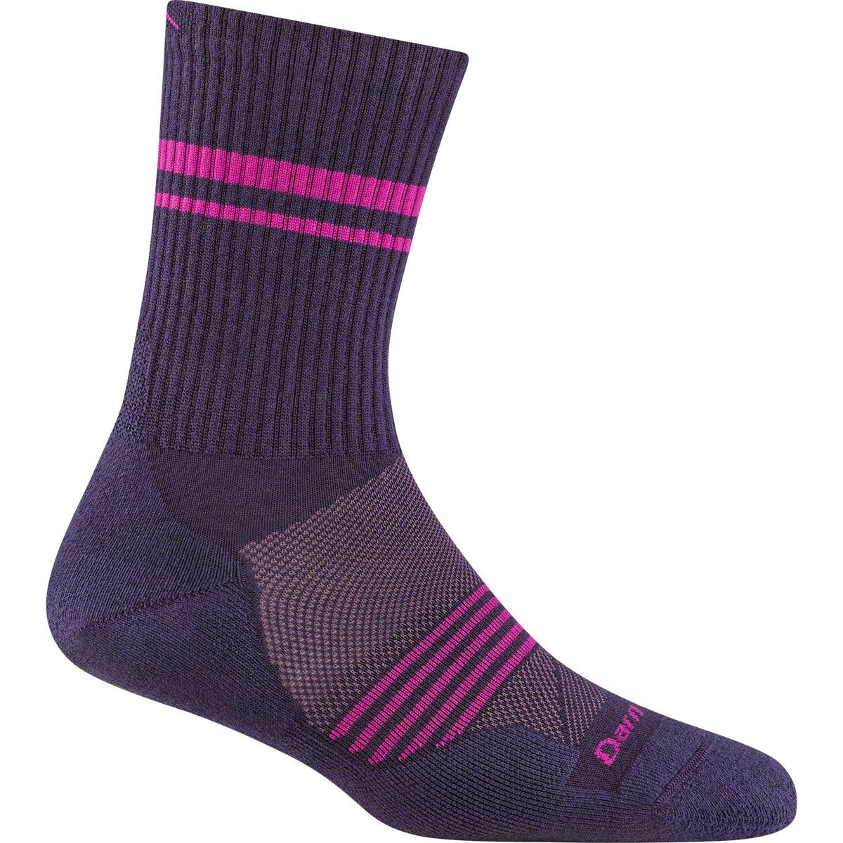 Image of Darn Tough Element Crew Lightweight Cushion Sock - Women's Blackberry, M