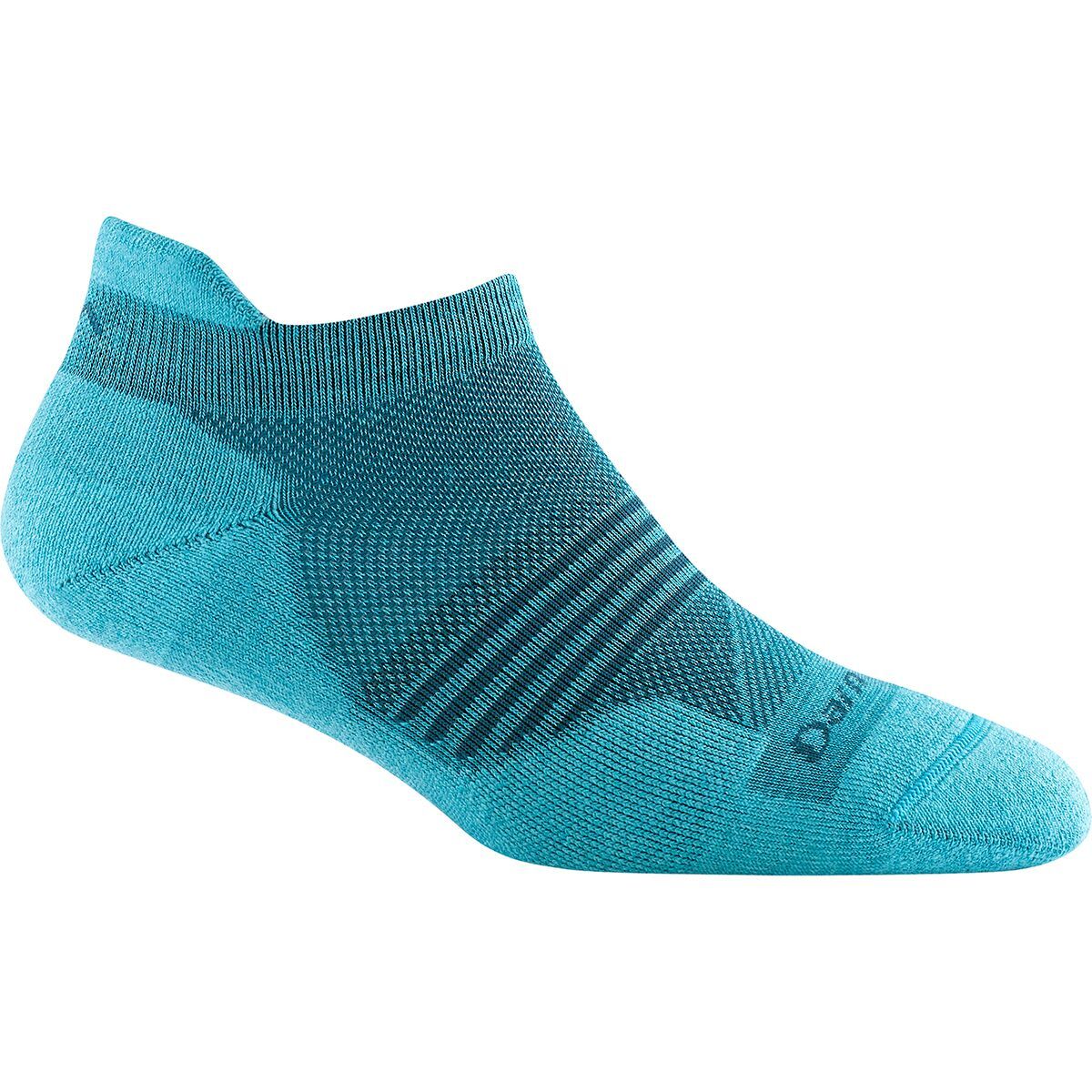 Image of Darn Tough Element No-Show Tab Lightweight Cushion Sock - Women's Cyan, S