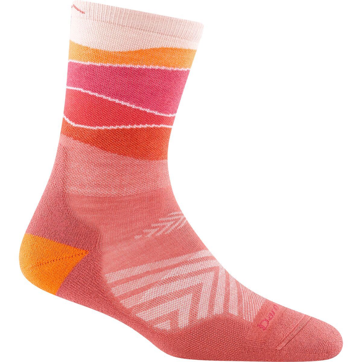 Darn Tough Horizon Micro Crew Ultra-Lightweight Cushion Sock - Women's Canyon, S