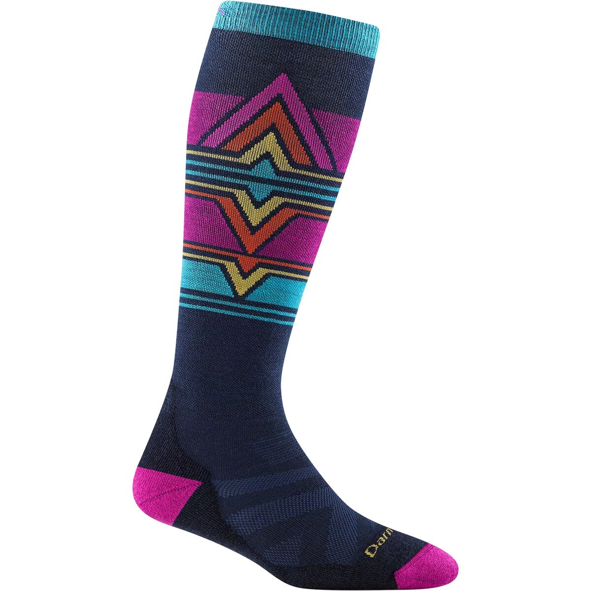 Image of Darn Tough Echo OTC Midweight Sock + Cushion - Women's Eclipse, S