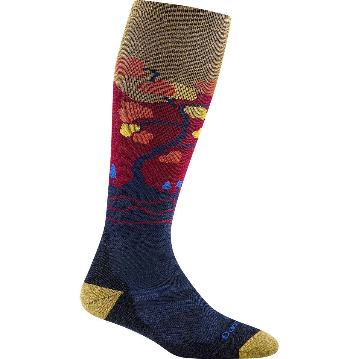 Darn Tough Enchanted OTC Midweight Sock + Cushion - Women's Autumn, L