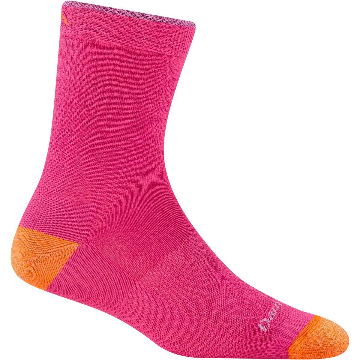 Image of Darn Tough Field Trip Micro Crew Lightweight Sock - Kids' Neon Pink, M