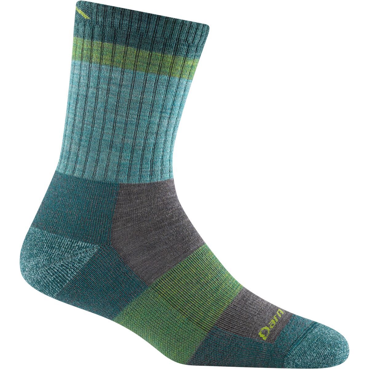 Image of Darn Tough Heady Betty Micro Crew Lightweight Sock - Women's Aqua, L