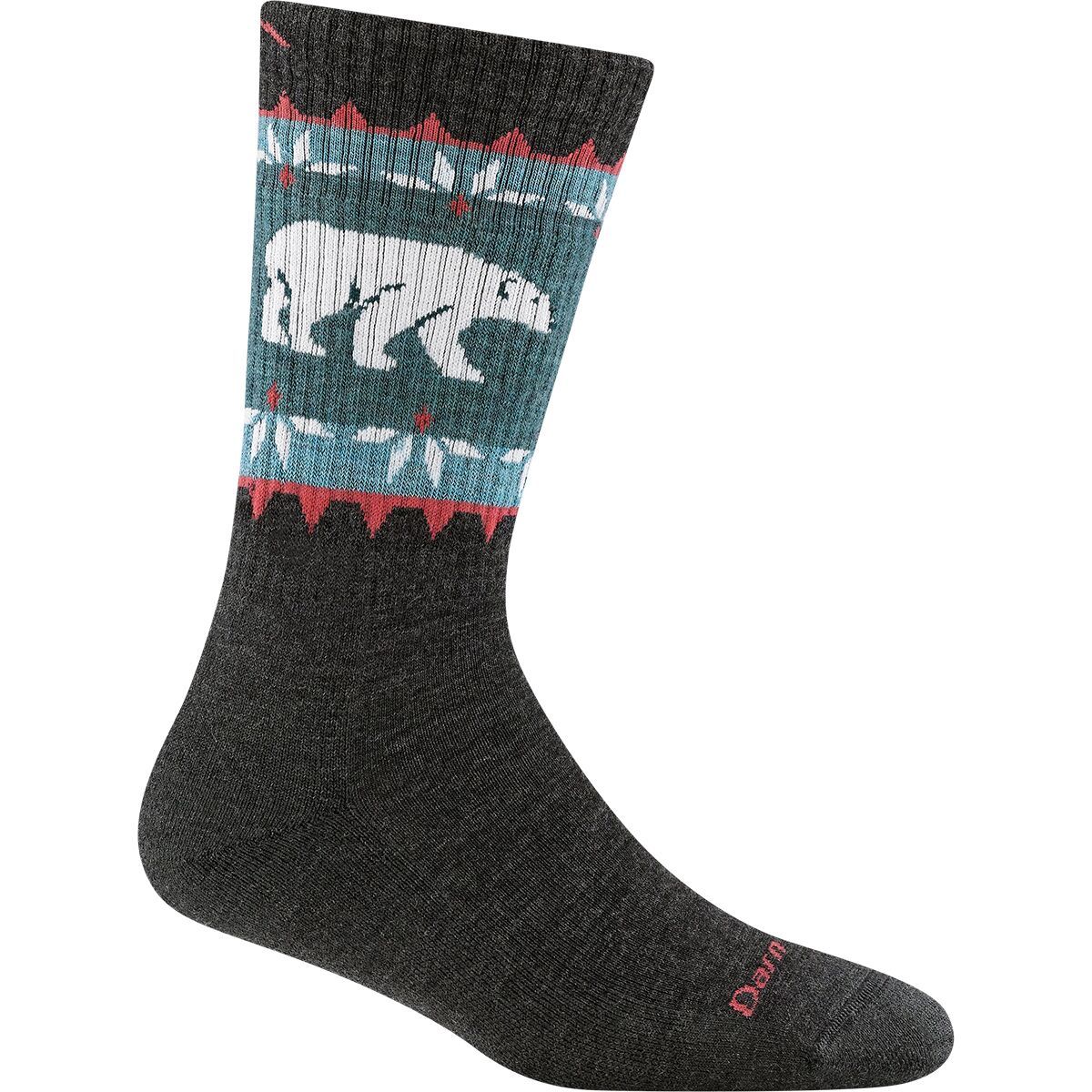 Image of Darn Tough Grizzle Boot Midweight Sock - Women's Charcoal, M