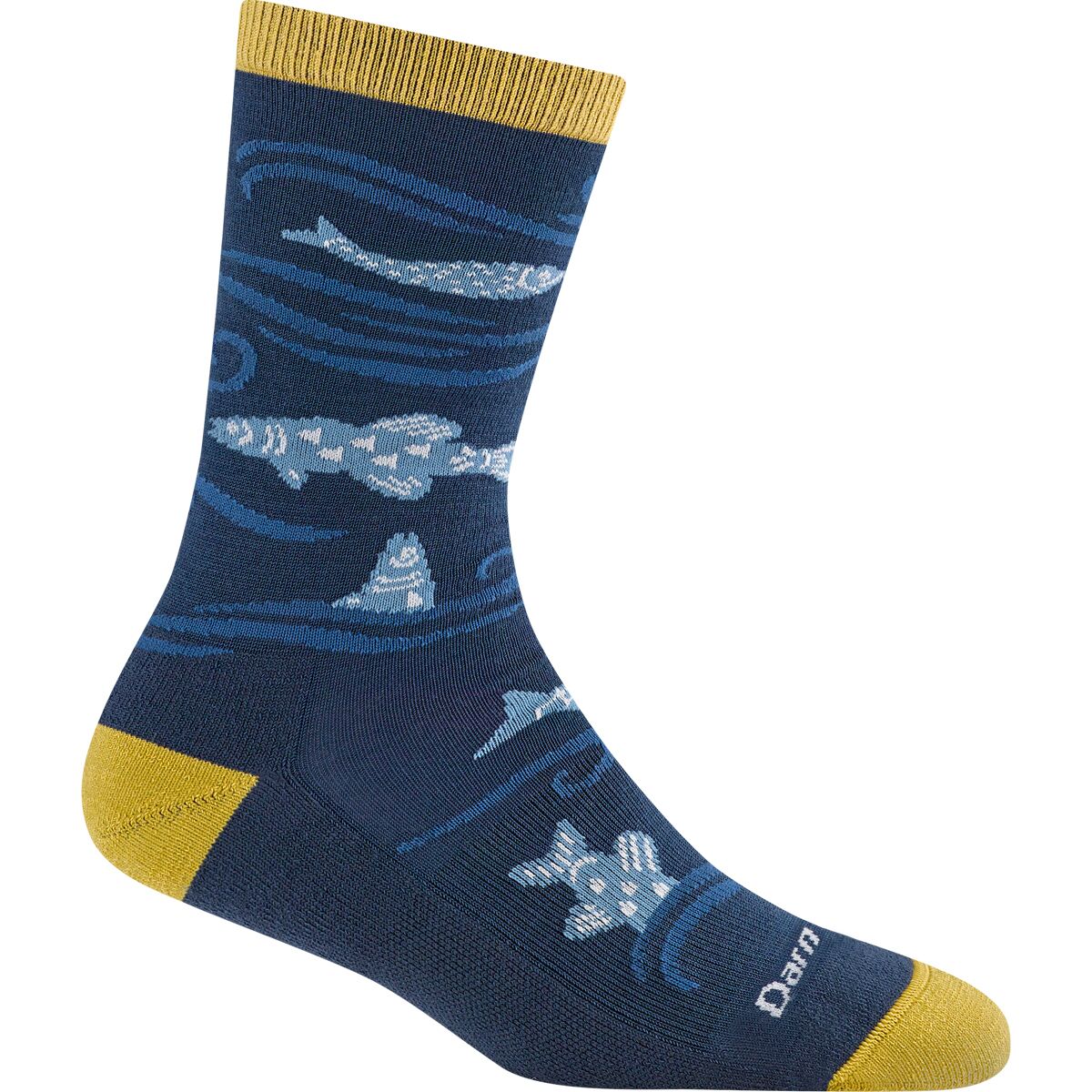 Image of Darn Tough Homer Crew Lightweight Cushion Sock - Women's Deep Water, S