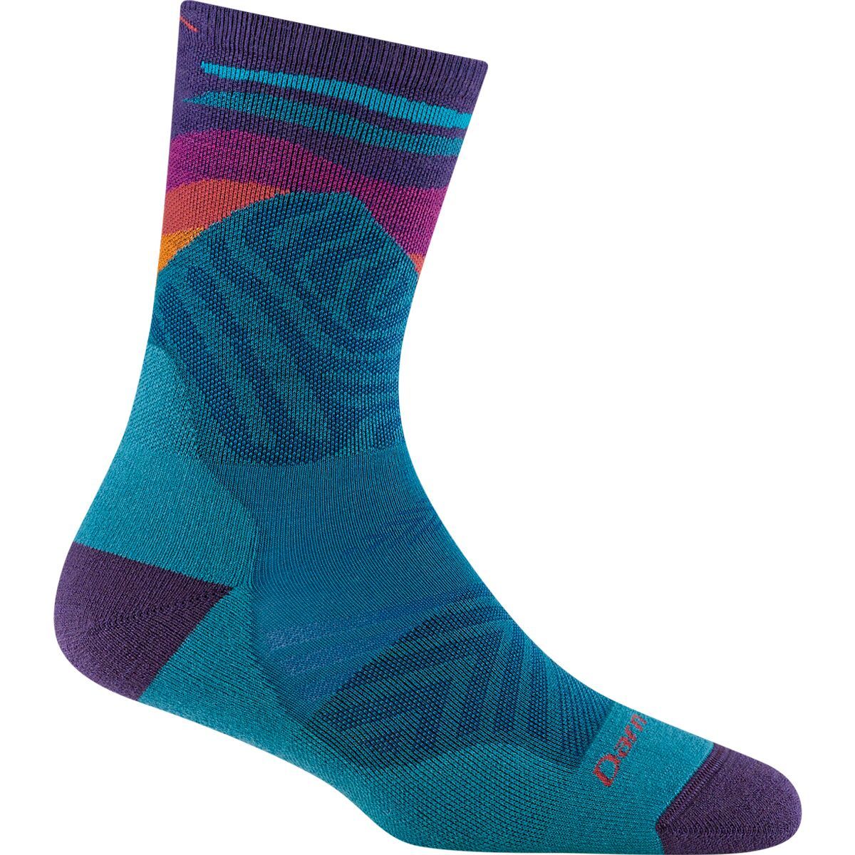 Darn Tough Mirnavated Micro Crew Ultra-LW Cushion Sock - Women's Cascade, S
