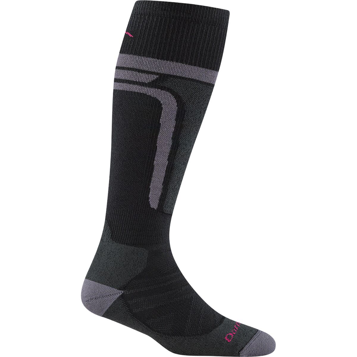 Image of Darn Tough Edge Thermolite OTC MW Cushion + Padded Shin Sock - Women's Black, M