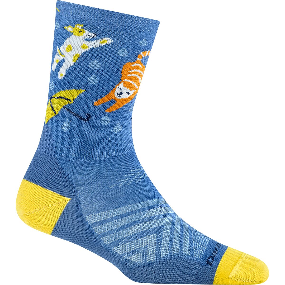 Image of Darn Tough Ruff Weather Micro Crew Ultra-Lightweight Sock - Women's Storm, L