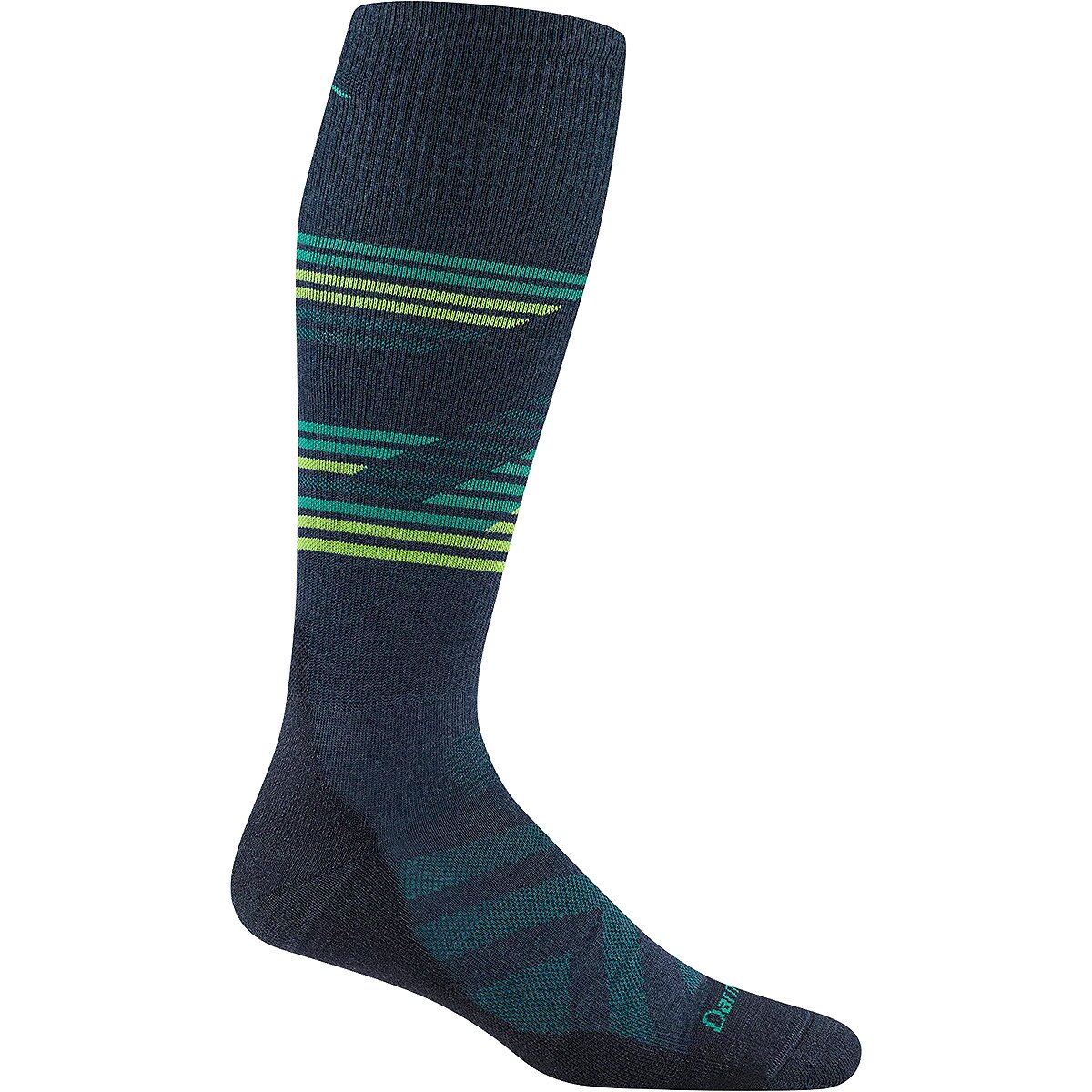 Image of Darn Tough Carve OTC Midweight + Cushion Sock - Men's Eclipse, XL