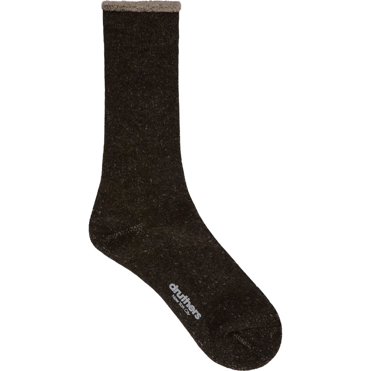 Druthers Merino Wool House Socks Earth, One Size